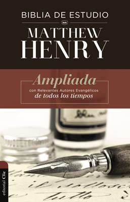 Biblia Estudio Matthew Henry/RVR/Tapa Dura