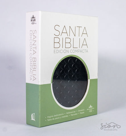 Biblia/RVR/Compacta/Piel/Onix