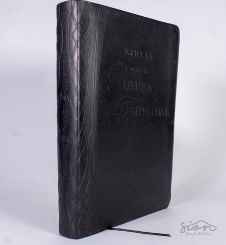 Biblia Para La Guerra Espiritual/RVR/Imitacion Piel/Negro