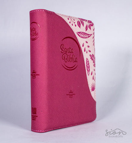 Biblia/RVR045cZLM/PJR/Fucsia Rosa