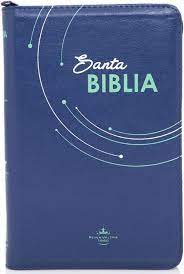 Biblia/RVR065CZLG/PJR/Azul Canto Azul