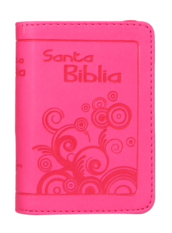 BIBLIA/RVR/TAMAÑO15Z/FLEXIBLE/FUCIA/CIERRE