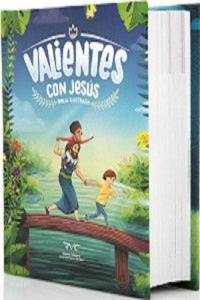 Biblia RVC Valiente Con Jesus Magenta C-Fucsia Cierre